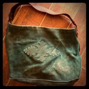 Tyler Malibu suede bag